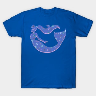 Tubular 90s Pattern Mermaid T-Shirt